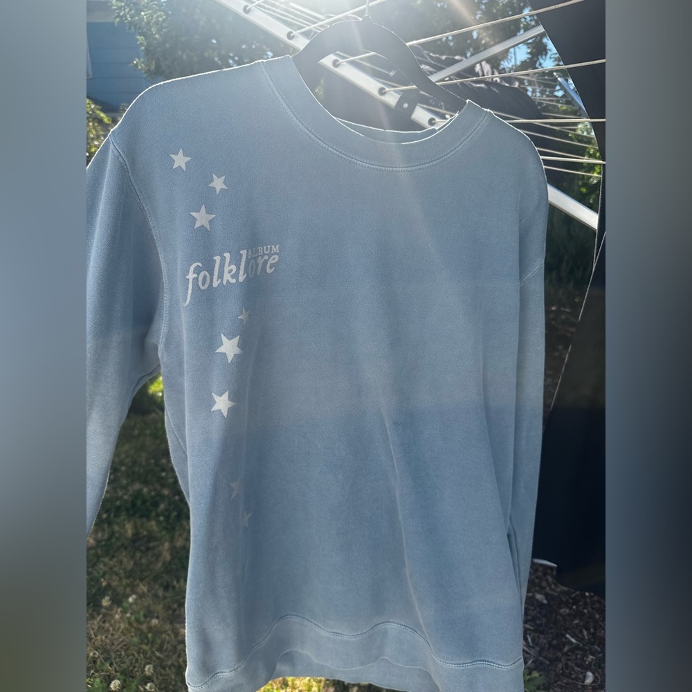 Taylor Swift Folklore Blue Crewneck